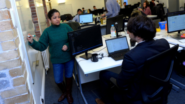 Graduates learning image