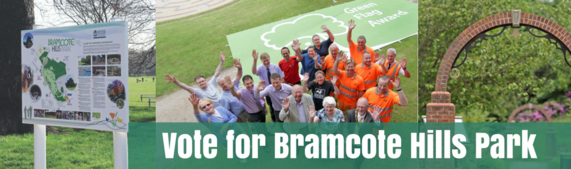 Vote For Bramcote Hills Park Banner