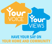 Your Voice, Your Views Graphic