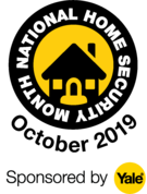 National Home Security Month Logo