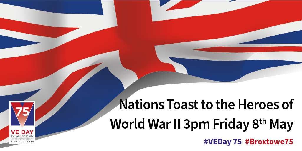 union jack saying the nations toast 