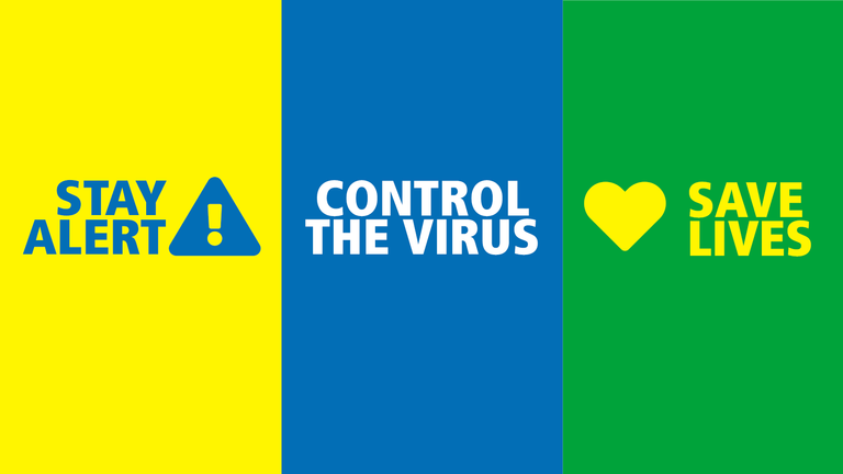 Stay alert, control the virus and save lives