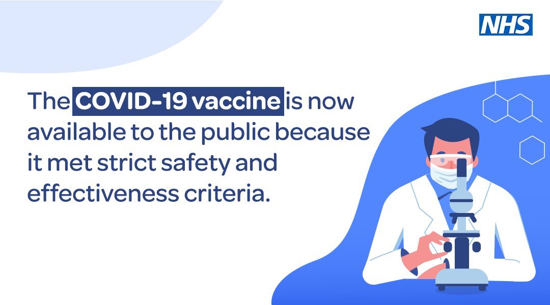 The vaccine is now available to the public because it met strict safety and effectiveness criteria