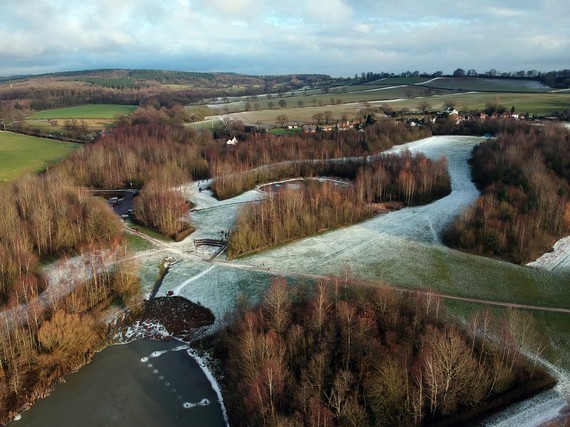 Colliers Wood in Winter