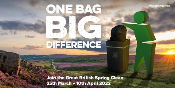 Great British spring clean - One bag big difference