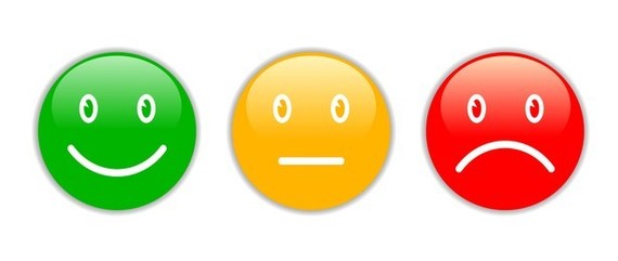 happy, emoji, straight face emoji and sad emoji