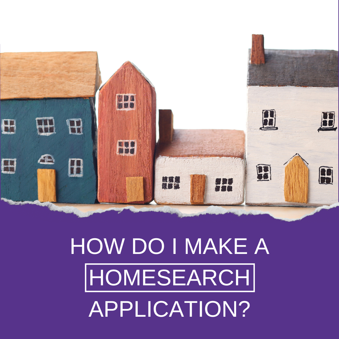 How do i make a homesearch application?
