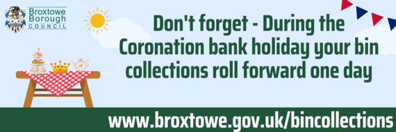 Coronation Bank Holiday Bin Collections