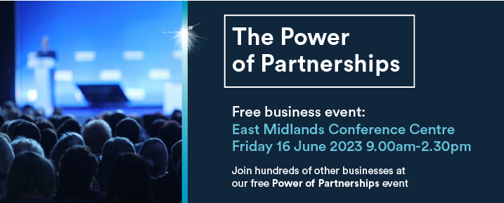 Nottingham University power of partnerships poster