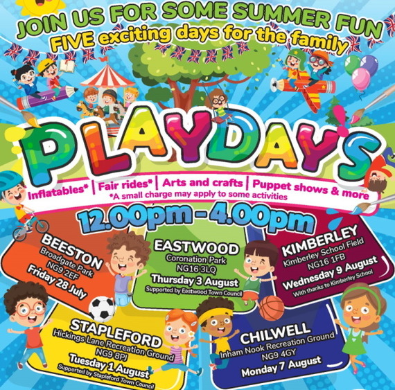 broxtowe play days poster