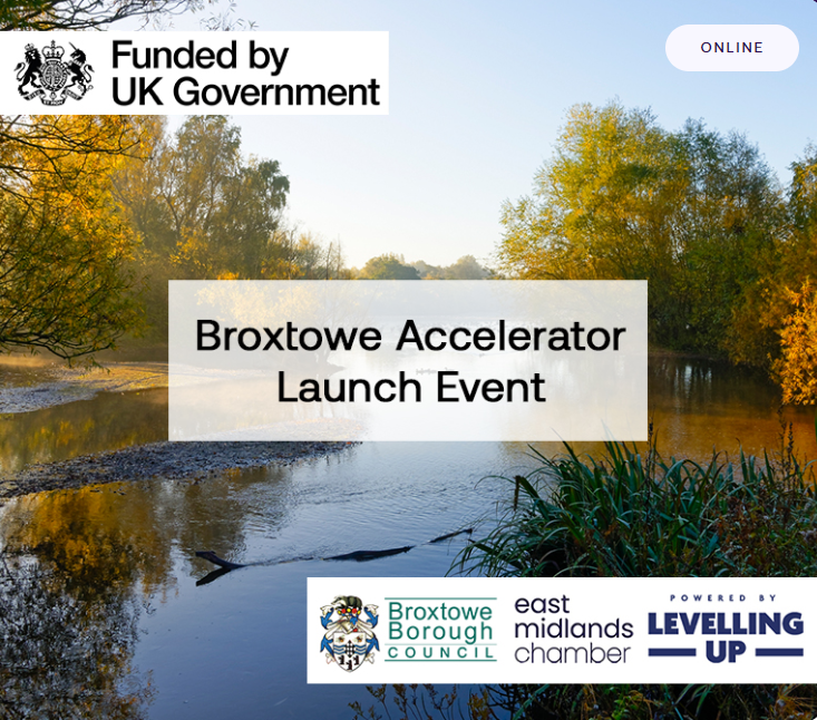 Broxtowe Accelerator Launch Event logo