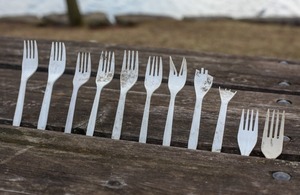 Image of plastic forks