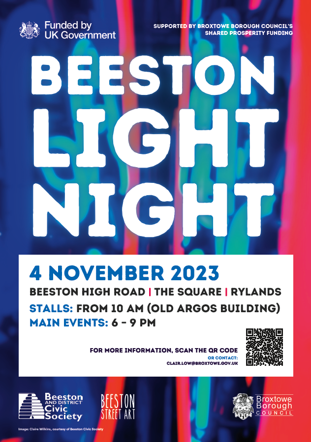 Image of light night poster