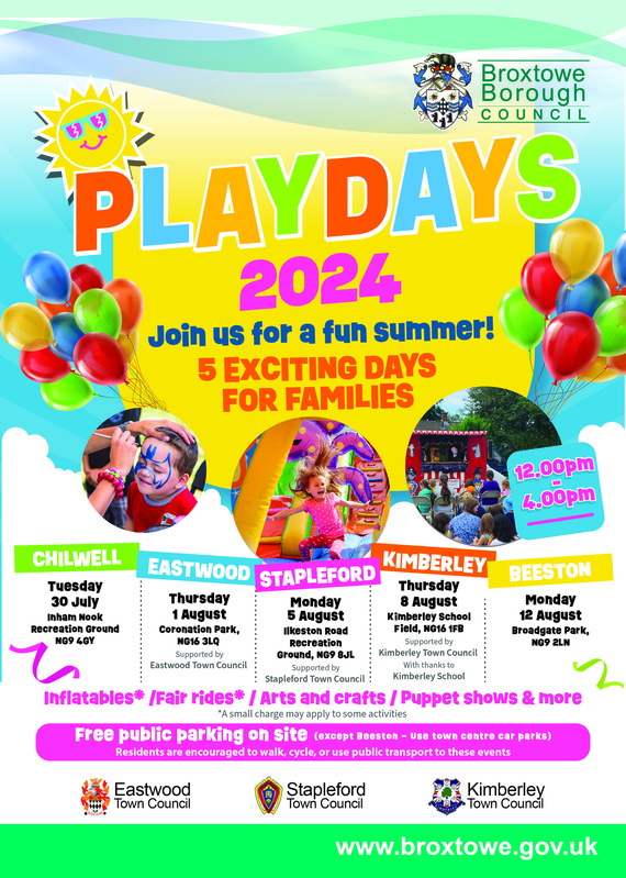 Playdays Poster 2024