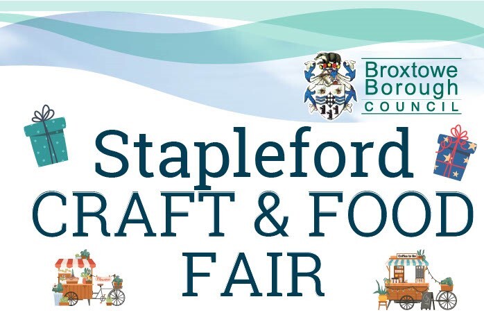 Stapleford Craft and Food Fair on 20 Oct 2024 banner