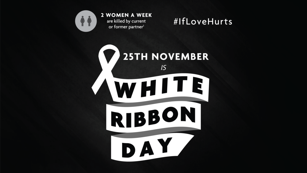 White ribbon