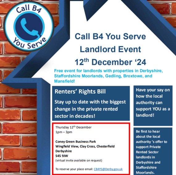 Call B4 You Serve Poster