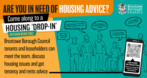 Housing Drop In poster