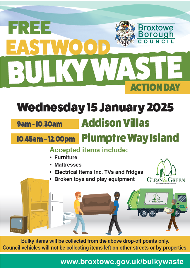 Bulky Waste Action Day in Eastwood