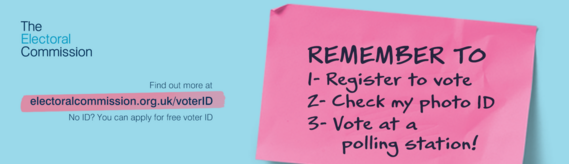 Voter ID poster