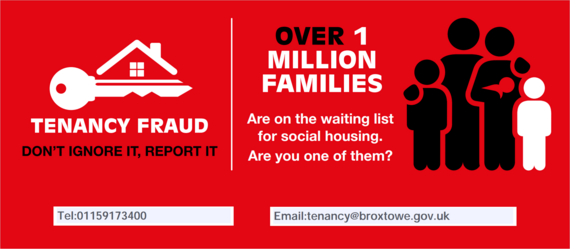 White key on red background