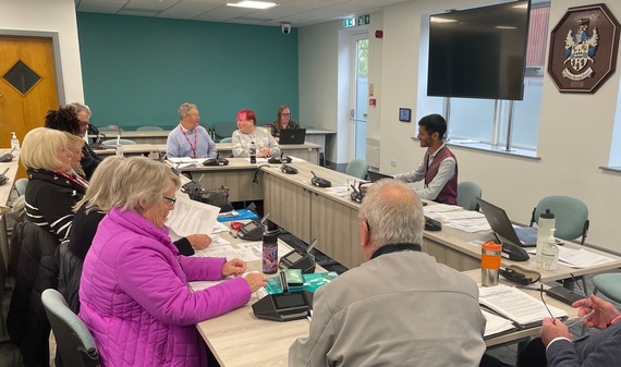 Council chambers meeting