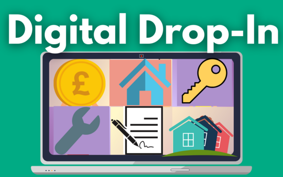 Digital Drop In poster