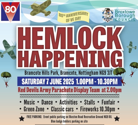 hemlock happening poster 