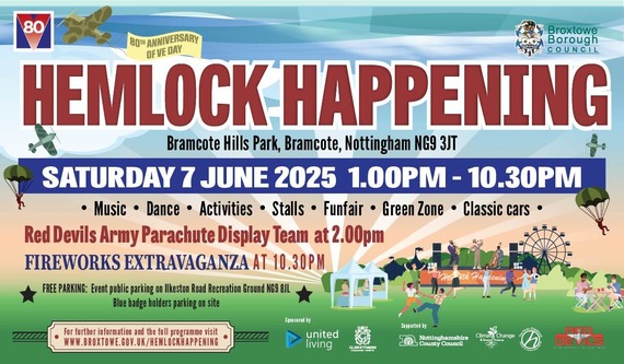 Hemlock Happening Banner 