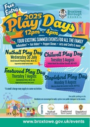 Playdays Poster 2025