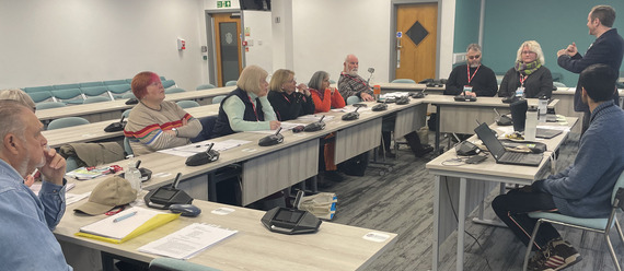 Meeting in Council Chambers