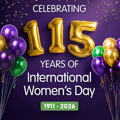 balloons on purple background