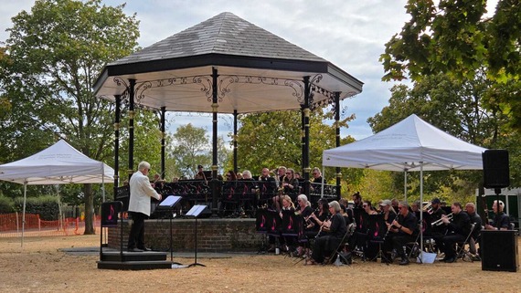 The Nottingham Concert Band at the Proms in the Park event