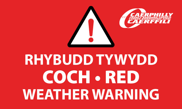 Red weather warning