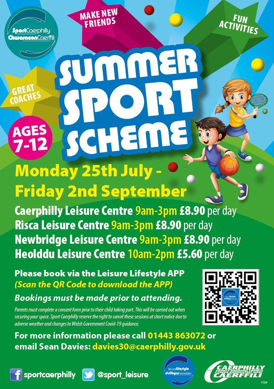 Sport Caerphilly Summer Camp