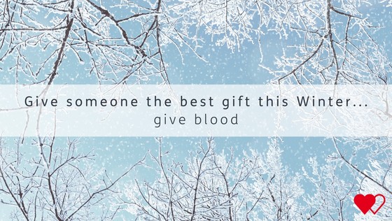 Give blood this winter