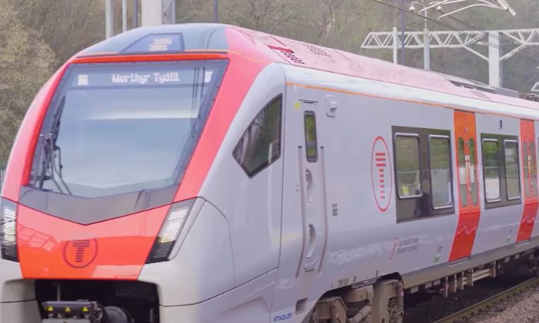 Rhymney Valley train