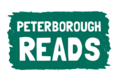Peterborough reads Logo. White text on a green background