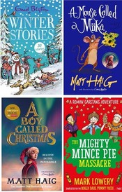 the collection of new books for this month for Cambridgeshire Libraries kids