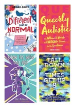 Book covers - four titles from our Autism collection