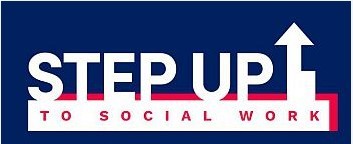 step up to social work logo