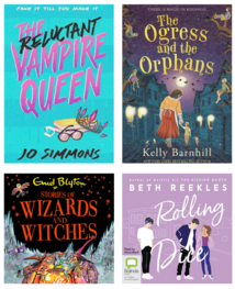 Book covers of Children and Teens Cambridgeshire Listen and Read selection  for October