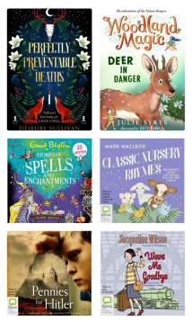 Covers of Junior Reads and Listens 