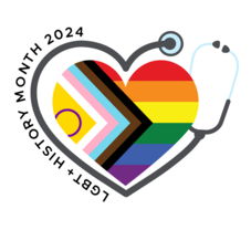 Logo for LGBT+ History Month