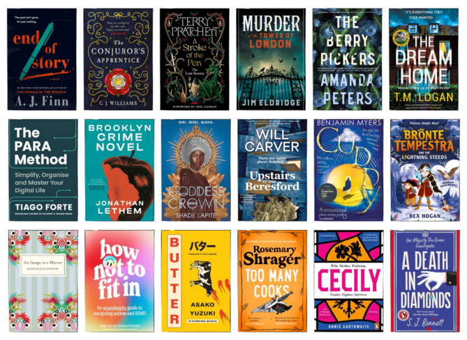A selection of new books for March