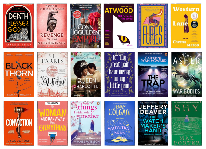 A selection of new books for April