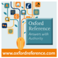 A mouse surrounded by digital symbols. Text reads, Oxford reference Answers with authority www.oxfordreference.com