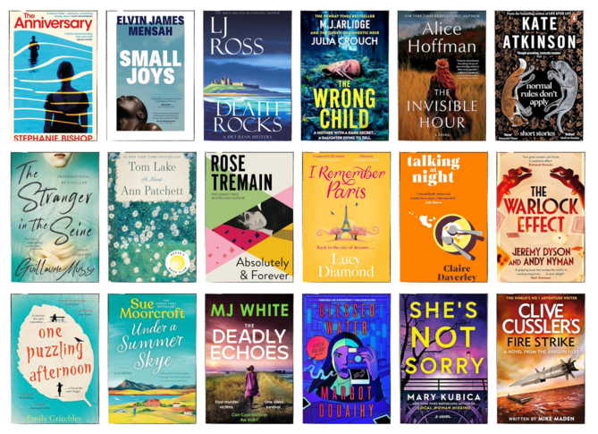 A selection of new books for July