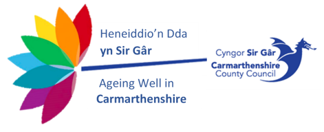 Carmarthenshire Ageing Well Logo