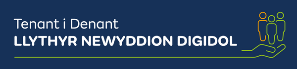 Tenant i Denant header Cymraeg